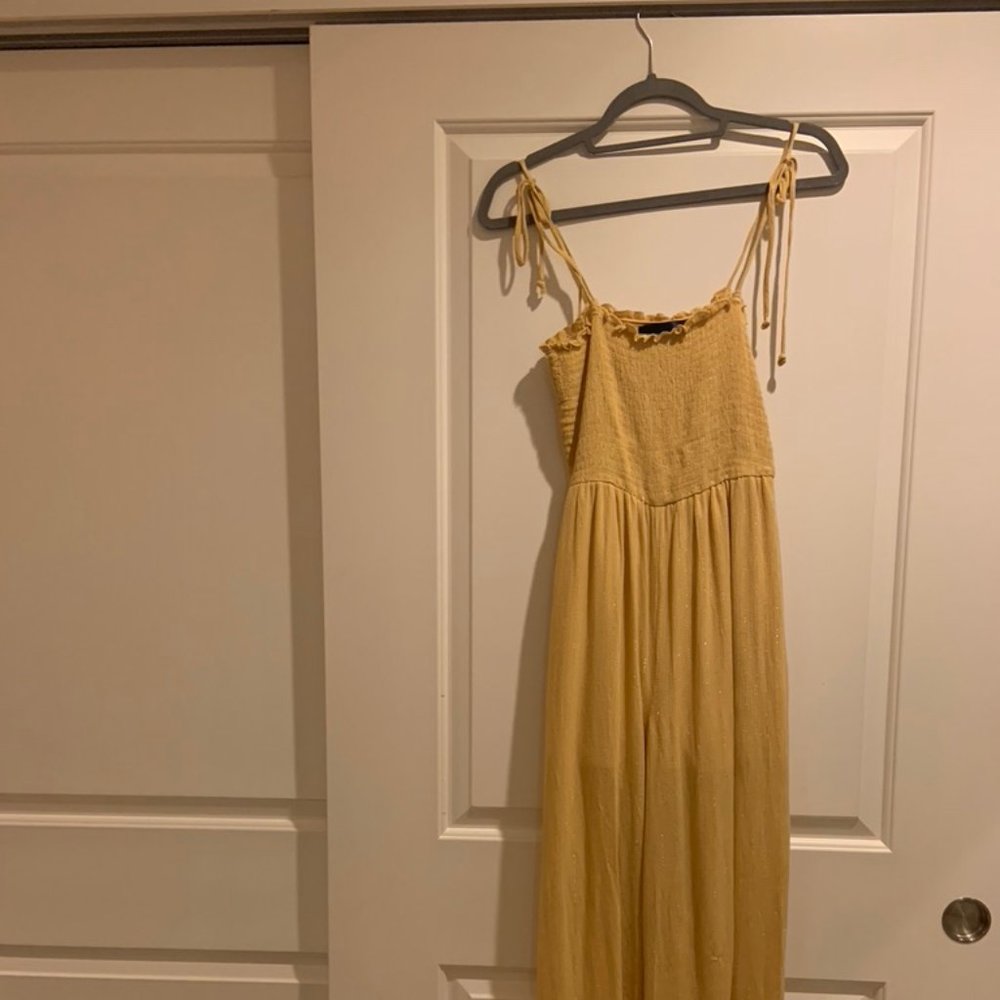 Women's Yellow Jumpsuit